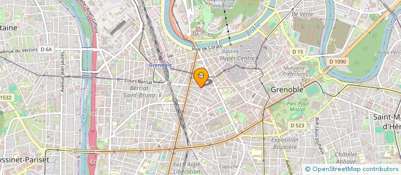 localisation de l'entreprise CGSM38 à GRENOBLE