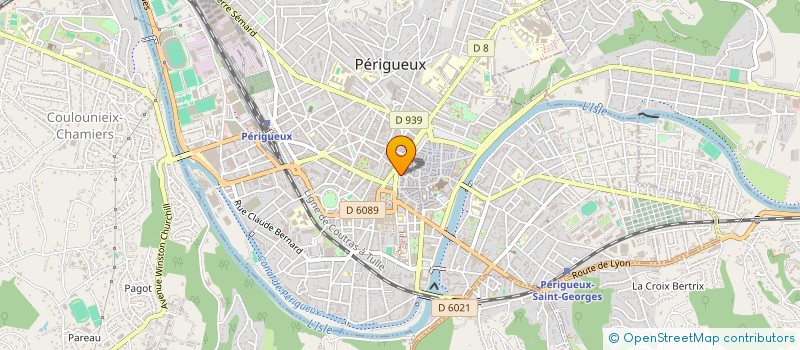 localisation de l'entreprise CGSP  PERIGUEUX