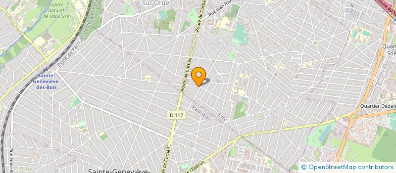 localisation de l'entreprise CGT BATIMENT  CORBEIL-ESSONNES