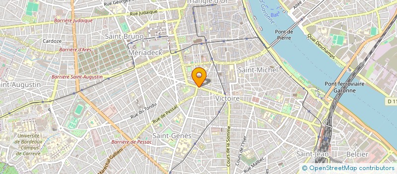 localisation de l'entreprise CGT EMPLOYES CADRE COMMERCE GD à BORDEAUX