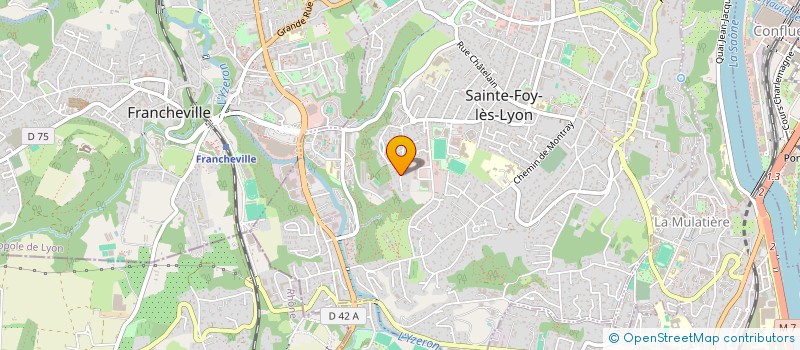 localisation de l'entreprise CGT GAMBETTA  SAINTE-FOY-LES-LYON