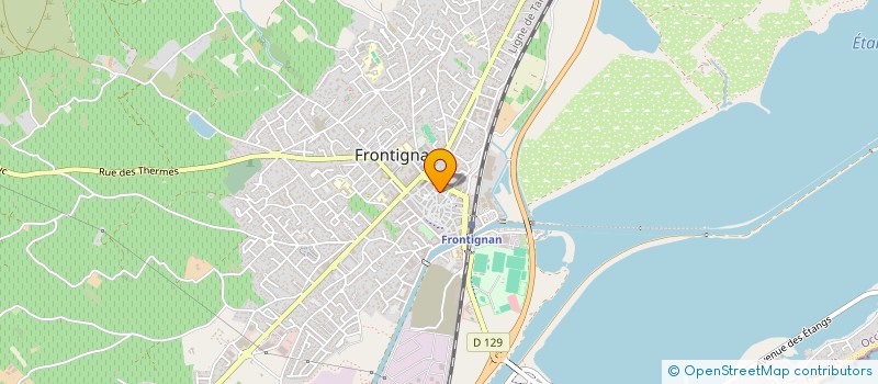 localisation de l'entreprise CGT TERRITORIAUX DE FRONTIGNAN LA PEYRADE à FRONTIGNAN