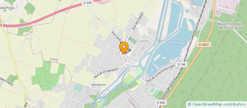 localisation de l'entreprise CGTE SARL à CEPOY