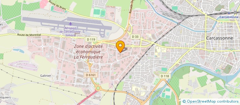 localisation de l'entreprise CGUIR S.C.I. à CARCASSONNE
