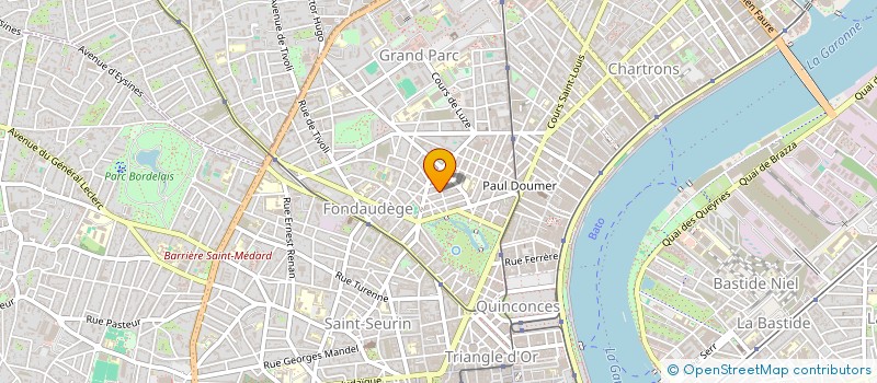 localisation de l'entreprise CGV  BORDEAUX