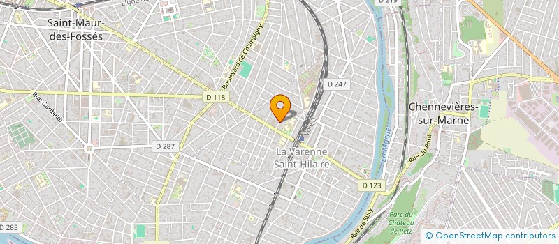 localisation de l'entreprise CGV à SAINT-MAUR-DES-FOSSES