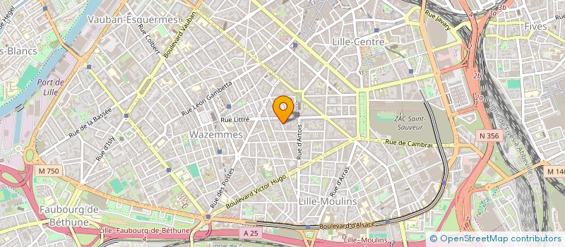 localisation de l'entreprise CGV CONSEIL  LILLE