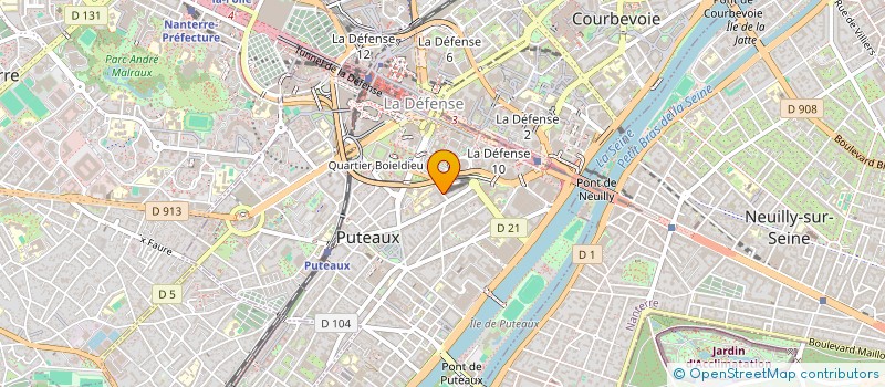 localisation de l'entreprise CGV CONSULTING  PUTEAUX