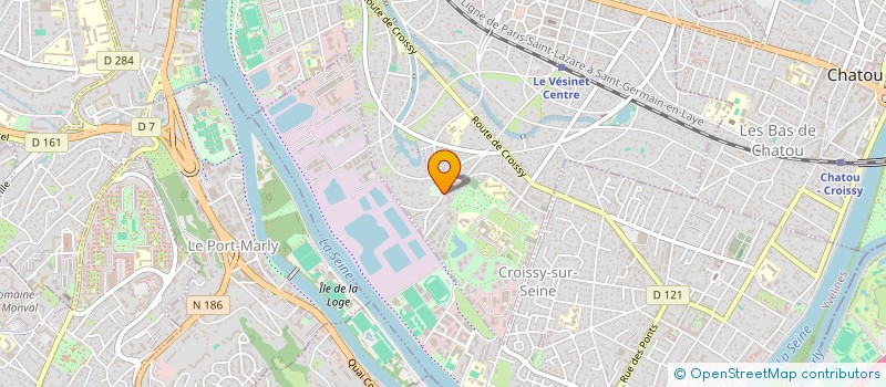 localisation de l'entreprise CGV HOLDING  LE VESINET