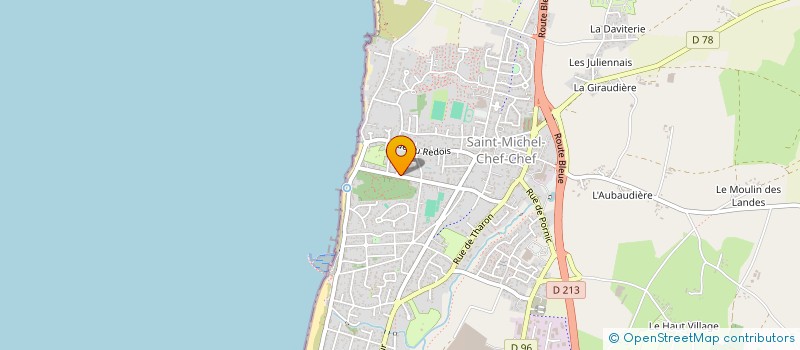 localisation de l'entreprise CGX SCI  SAINT-MICHEL-CHEF-CHEF