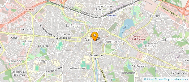 localisation de l'entreprise CGYF à VANNES