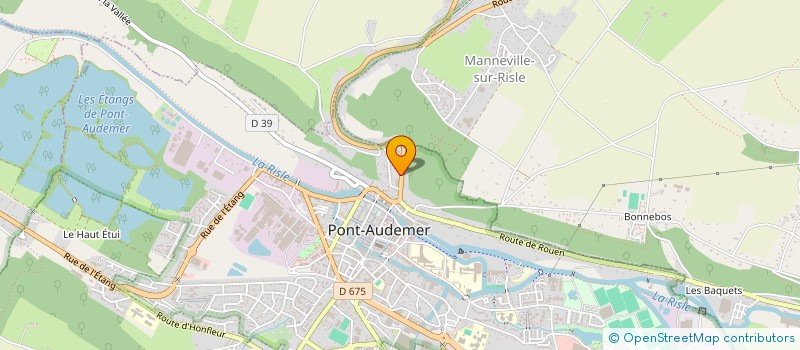 localisation de l'entreprise CGZ à PONT-AUDEMER