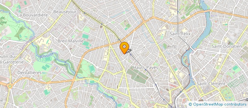 localisation de l'entreprise CH à NANTES