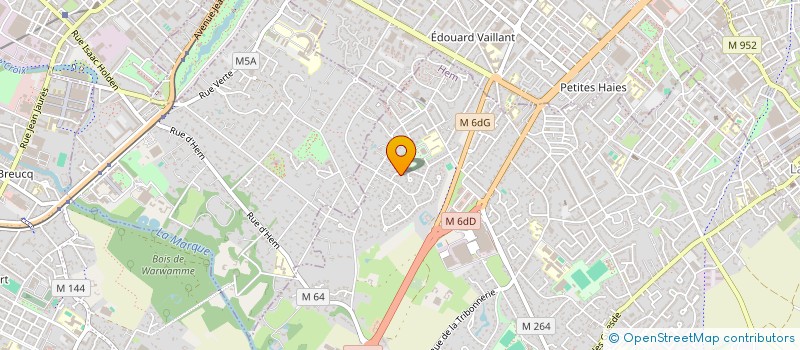 localisation de l'entreprise CH  HEM