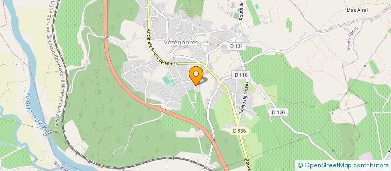 localisation de l'entreprise CH AGRI  DOMESSARGUES