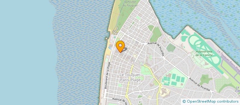 localisation de l'entreprise CH BAO  LE TOUQUET-PARIS-PLAGE