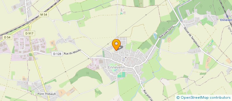 localisation de l'entreprise CH CONSEIL  ENNEVELIN