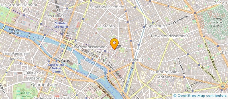 localisation de l'entreprise CH CONSEILS  PARIS