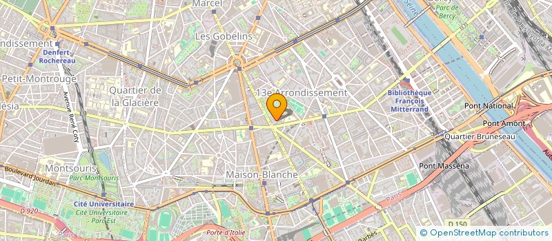 localisation de l'entreprise CH ECHAFAUDAGE  PARIS