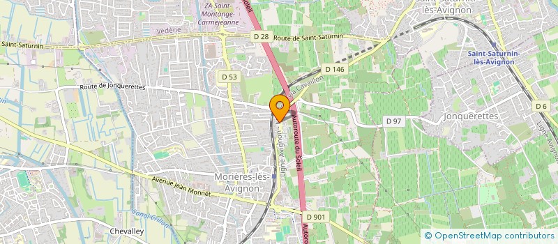 localisation de l'entreprise CH ENERGIES  MORIERES-LES-AVIGNON