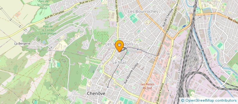 localisation de l'entreprise CH FACADES  CHENOVE