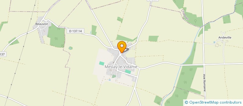 localisation de l'entreprise CH FINANCES à MESLAY-LE-VIDAME