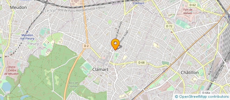 localisation de l'entreprise CH'HIWATT MINA à CLAMART