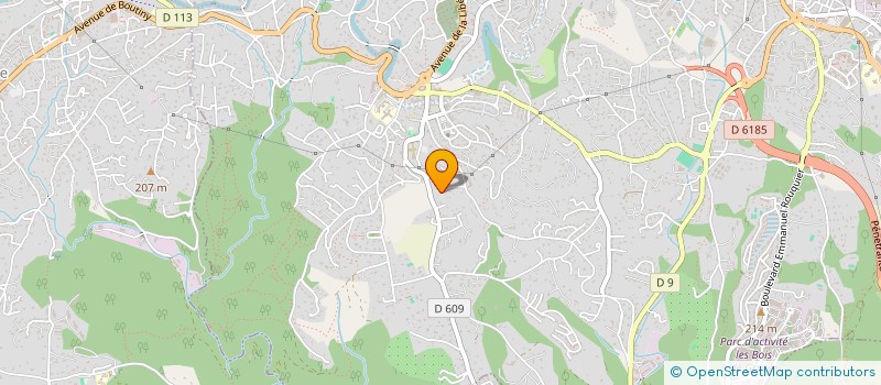 localisation de l'entreprise CH IMMOBILIER  GRASSE