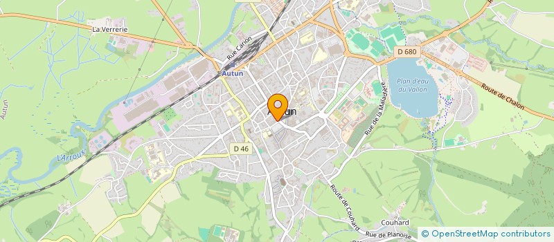 localisation de l'entreprise CH INVESTISSEMENTS à AUTUN