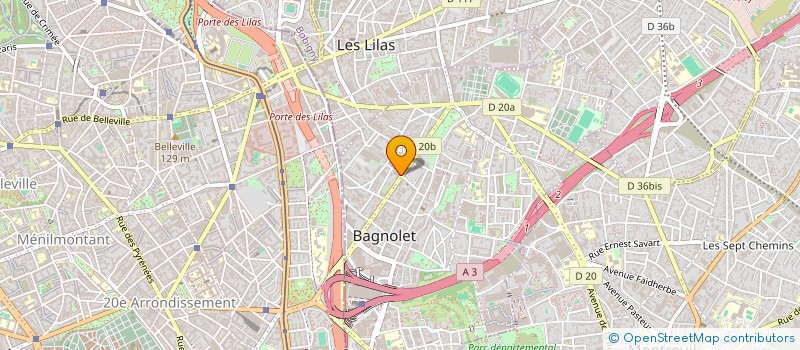 localisation de l'entreprise CH@NGE INSIDER à BAGNOLET