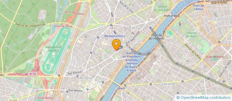 localisation de l'entreprise CH PARIS  PARIS