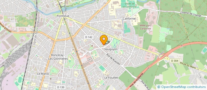 localisation de l'entreprise CH RENOV à LE MANS