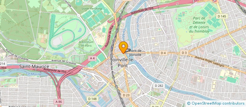 localisation de l'entreprise CH SERVICES à JOINVILLE-LE-PONT