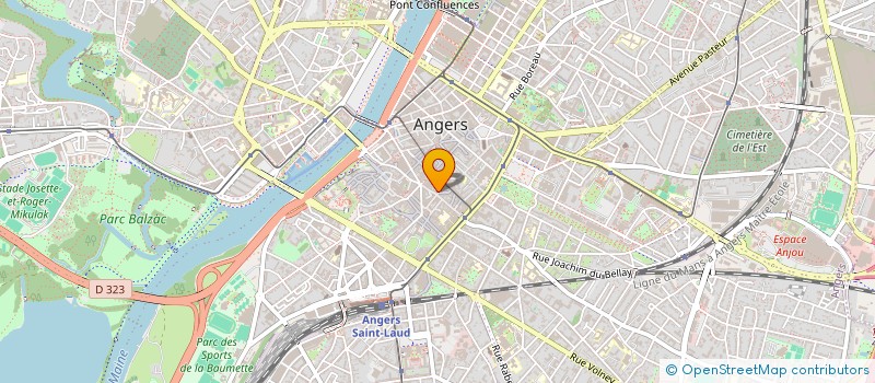 localisation de l'entreprise CH SERVICES PLUS à ANGERS