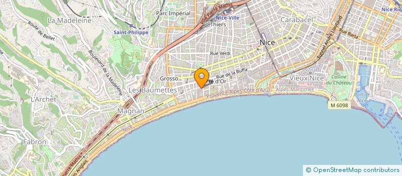 localisation de l'entreprise CH SYND DES FORCES DE VENTE COMMERCIAUX à NICE