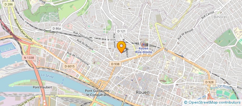 localisation de l'entreprise CH SYND ENTREPRENEURS MENUISER à ROUEN