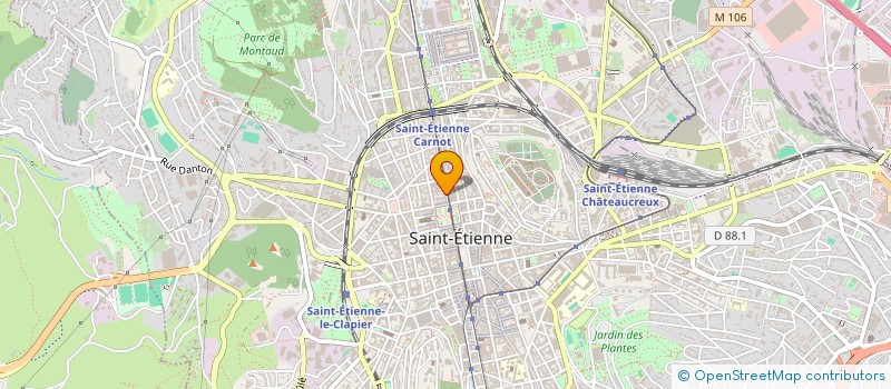 localisation de l'entreprise CH SYND NEG COMBUSTIBLES LOIRE à SAINT-ETIENNE
