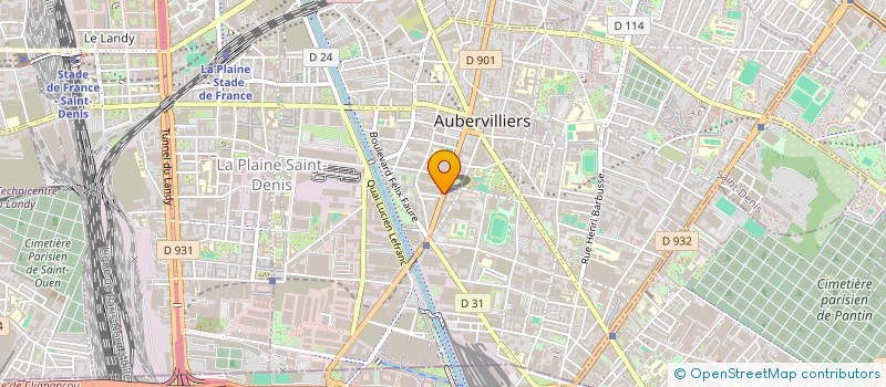 localisation de l'entreprise CH SYNDIC DETAILLANT EPIC RP à AUBERVILLIERS