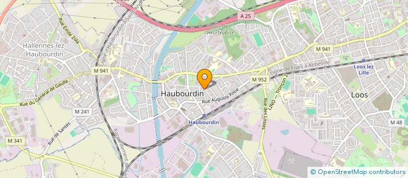 localisation de l'entreprise CH'TI AMBULANCES à EMMERIN