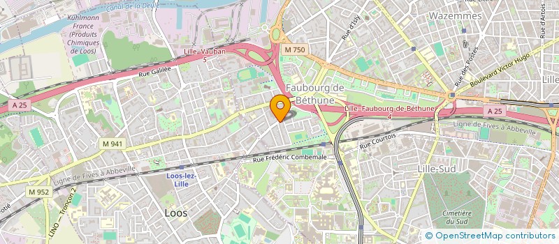 localisation de l'entreprise CH'TI BIKEPOLO à LILLE