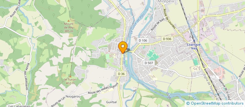 localisation de l'entreprise CH'TI BOUFF  NAY