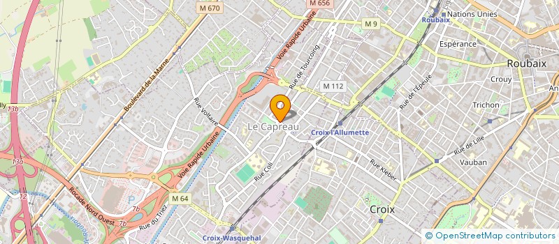 localisation de l'entreprise CH'TI BRASSERIE  WASQUEHAL