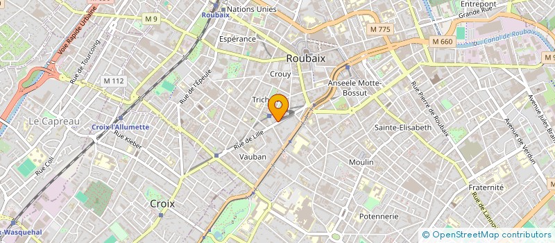 localisation de l'entreprise CH'TI HANDI  ROUBAIX