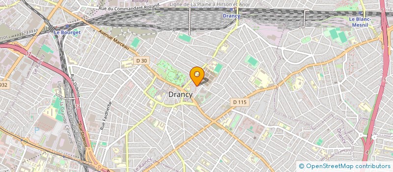 localisation de l'entreprise CH'TI LOLO TAXI à DRANCY
