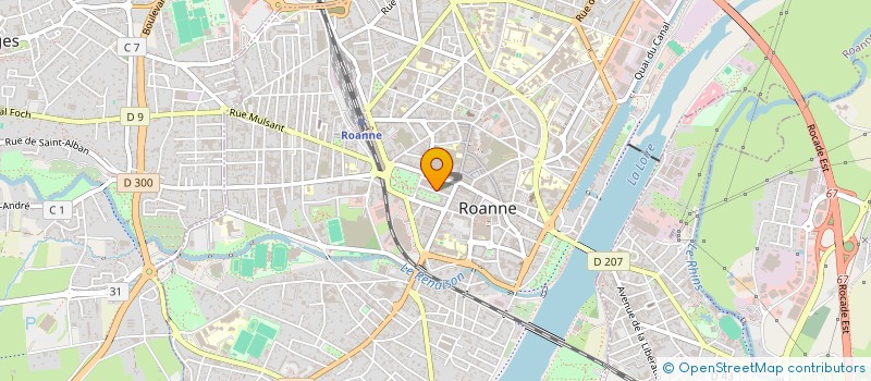 localisation de l'entreprise CH'TIMMO  ROANNE