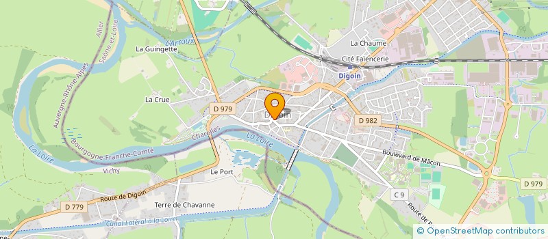 localisation de l'entreprise CH'TIS SYSTEME à DIGOIN