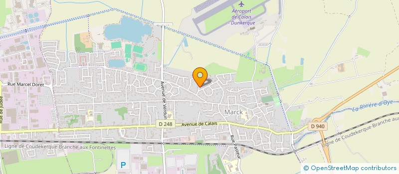 localisation de l'entreprise CH'TITE CREPERIE  MARCK