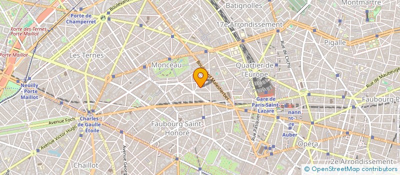 localisation de l'entreprise CH1 INVEST  PARIS