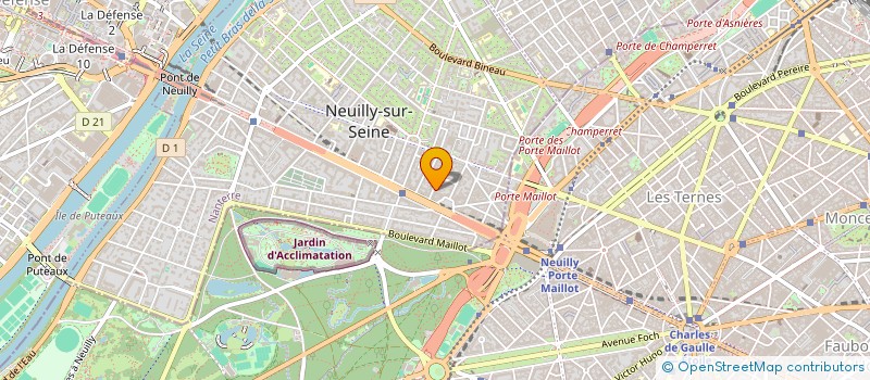 localisation de l'entreprise CH2 à NEUILLY-SUR-SEINE