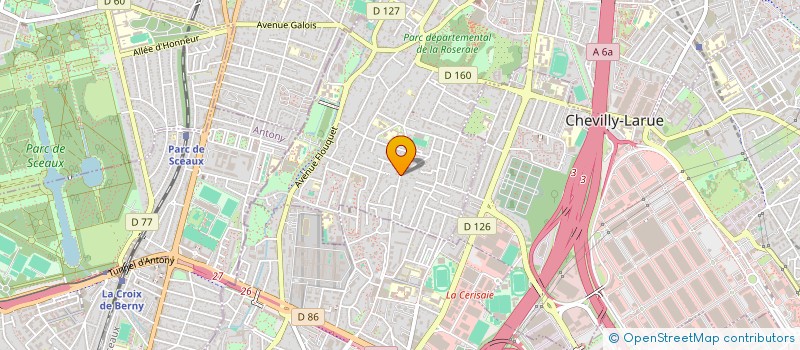 localisation de l'entreprise CH2L  L'HAY-LES-ROSES